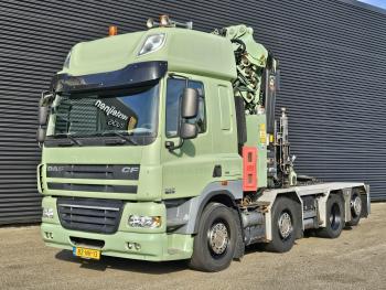 DAF CF 85.410 / HIAB 70TM + JIB / 8X2 / KRAN/CRANE